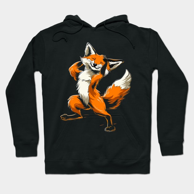 Predator's Foe Fox Hoodie by Silly Picture